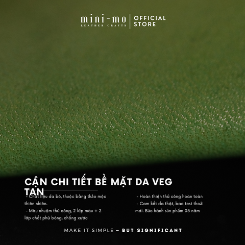 Sổ Tay Midori Classic A6 Bìa Da Thảo Mộc Nhuộm Màu Thủ Công - Mini-mo Leather Crafts - Quà Tặng Ý Nghĩa Cho Người Sáng Tạo