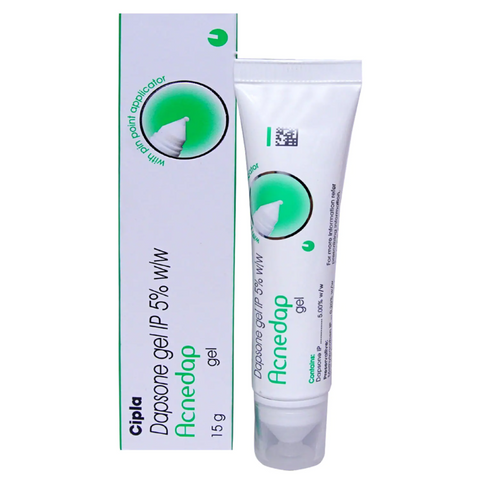 Acnedap Gel 15g Ngăn Ngừa Mụn Viêm, Mụn Nội Tiết, Mụn Ẩn - Sản Phẩm Chăm Sóc Da Từ Cipla, Xuất Xứ Ấn Độ