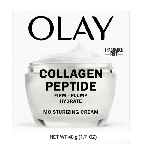 Kem Dưỡng Trắng Da Olay Collagen Peptide 48gr - Giúp Cấp Ẩm, Xóa Vết Nhăn, Làm Mịn Da, Chăm Sóc Da Tươi Trẻ, Mỹ