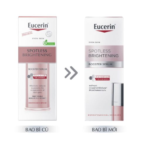 Tinh Chất Eucerin Spotless Brightening Booster Serum 30mL - Giảm Thâm Nám & Dưỡng Sáng Da, Thiamidol & Pro-Brightening System