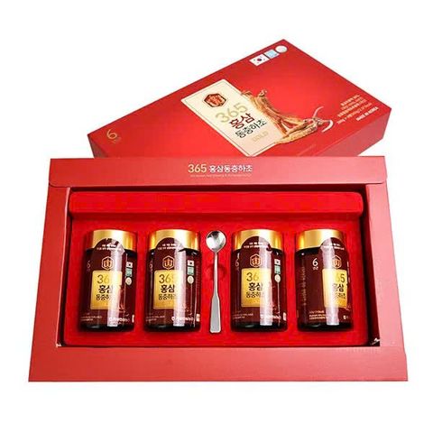 Cao Hồng Sâm Đông Trùng Hạ Thảo 365 Gold 6 Năm Tuổi Hàn Quốc - Sản Phẩm Bổ Dưỡng Từ Thiên Nhiên, Tăng Cường Sức Khỏe, Quà Tặng Sang Trọng