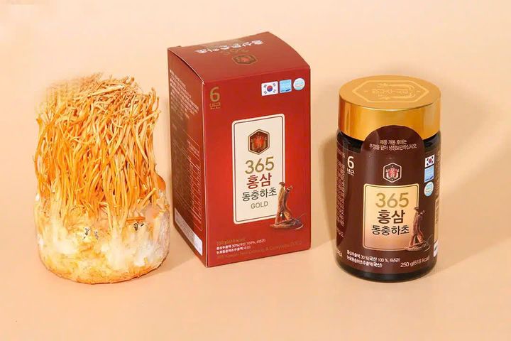 Cao Hồng Sâm Đông Trùng Hạ Thảo 365 Gold 6 Năm Tuổi Hàn Quốc - Sản Phẩm Bổ Dưỡng Từ Thiên Nhiên, Tăng Cường Sức Khỏe, Quà Tặng Sang Trọng