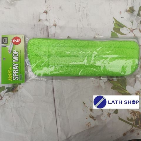 Bông Lau Thay Thế Lock&Lock ETM461RFL - Bộ 2 Bông Lau Microfiber Siêu Thấm Chuyên Dụng Cho Cây Lau Nhà 35.5x12cm
