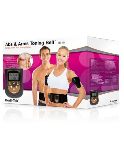 Đai Massage Bụng và Cánh Tay Rio Bodi-Tek AATB - Thiết Bị EMS Toning Cơ Bụng Úp Đôi, Chương Trình Tập Luyện Đa Dạng, Dùng Cho Nam Nữ
