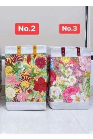 Giỏ Đựng Quần Áo Giặt Cao Cấp Magrace Paris - Túi Tote Đẹp Mắt Cho Phòng Tắm, Phòng Ngủ - Kích Thước 60x28x38cm