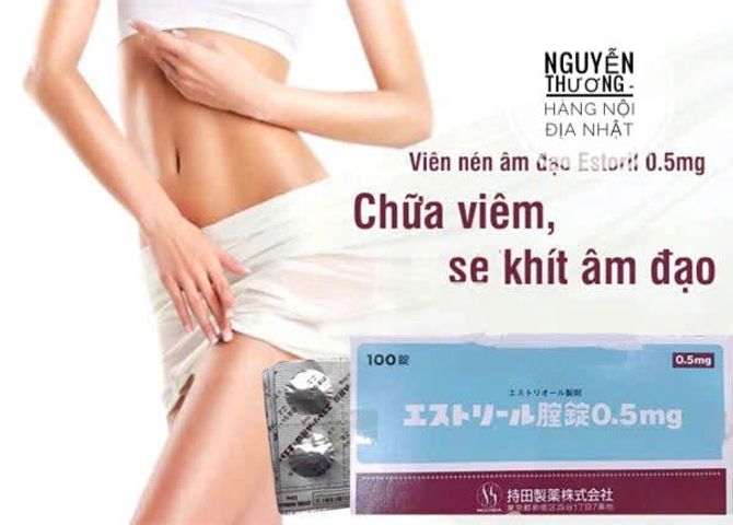 Viên đặt Estoril Nhật Bản cho phụ nữ - Hỗ trợ sức khỏe sinh sản và cân bằng hormone tự nhiên, giảm triệu chứng kinh nguyệt.