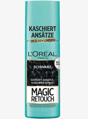 Xịt Nhuộm Tóc Phủ Bạc Chân Tóc L’Oreal Paris Magic Retouch 75ml - Giải Pháp Nhuộm Nhanh Chóng, Tiện Lợi Cho Tóc Bạc