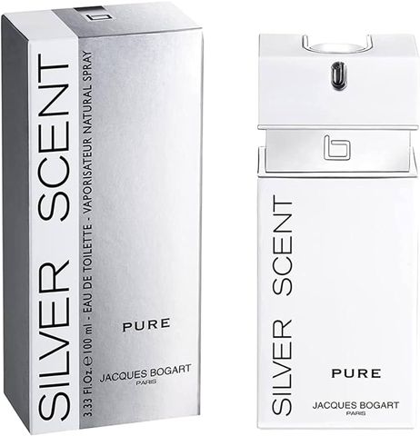 Nước Hoa Nam Jacques Bogart Silver Scent Pure EDT 100ml - Mùi Hương Tươi Mát, Quyến Rũ Và Sang Trọng Cho Đàn Ông Hiện Đại