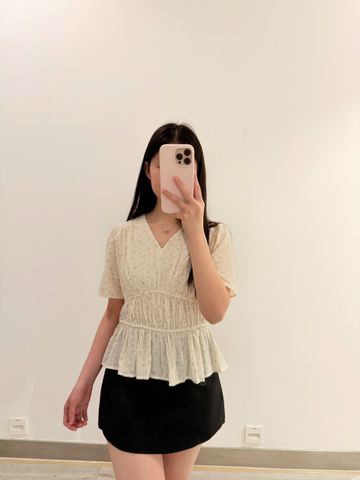 Quần váy dáng chữ A kèm khóa kéo bên hông QJ263