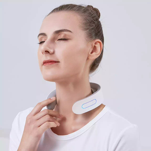 Máy Massage Cổ Vai Gáy Thông Minh Life360 MSC-AL22 - 5 Chế Độ Massage, Âm Báo Giọng Nói Tiếng Việt, Pin Sạc Tiện Lợi