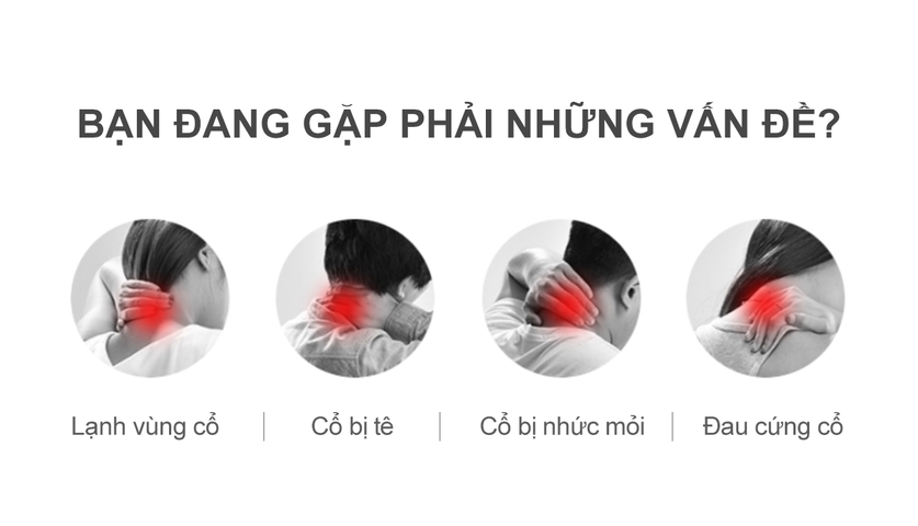 Máy Massage Cổ Vai Gáy Thông Minh Life360 MSC-AL22 - 5 Chế Độ Massage, Âm Báo Giọng Nói Tiếng Việt, Pin Sạc Tiện Lợi