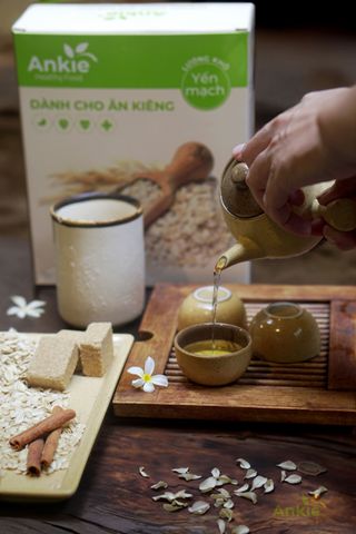 (Hộp 700g) Lương Khô Ăn Kiêng ANKIE HEALTHY FOOD Vị Yến Mạch - Đồ ăn vặt Lành Mạnh dành Cho Người Tiểu Đường, Giảm Cân, Thể Thao
