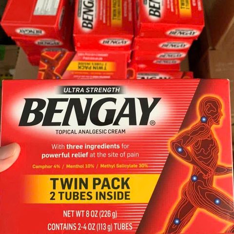 Dầu xoa bóp giảm đau nhức Bengay Ultra Strength 226g