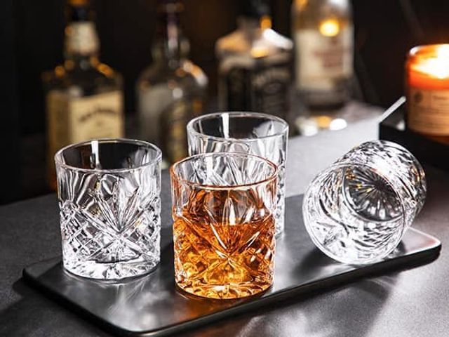 Bộ 6 Cốc Pha Lê Godinger Dublin 325ml - Sang Trọng, Chất Liệu Cao Cấp, Thiết Kế Tinh Xảo, Quà Tặng Hoàn Hảo