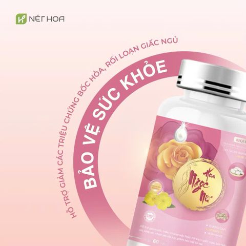 Hoa Ngọc Nữ - Hỗ trợ cải thiện sắc đẹp và chăm sóc da, cho da tươi mới, giảm khô da