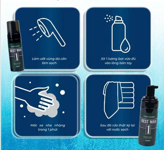 Combo Dung Dịch Vệ Sinh Nam Giới Best Man 1 & Phụ Nữ Rose Merry - Chiết Xuất Thiên Nhiên, Khử Mùi, Diệt Khuẩn, Giúp Sạch Sẽ, Thoáng Mát