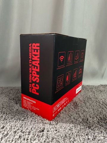 Cặp Loa Bluetooth Elegiant SR300 - Âm Thanh Đỉnh Cao 20W, Thiết Kế Hiện Đại và LED RGB, Phù Hợp Cho Âm Nhạc & Game Thủ