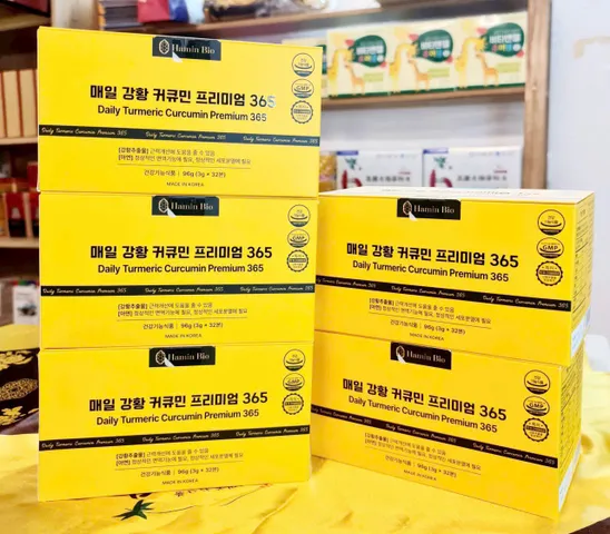 Tinh Nghệ Nano Curcumin Premium 365 - Hỗ Trợ Tiêu Hóa Từ Nghệ Hàn Quốc, Chống Oxy Hóa, Tăng Cường Miễn Dịch, Cao Cấp