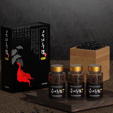Viên Uống Hà Thủ Ô Rootonix Hàn Quốc - Giảm Rụng Tóc, Bạc Tóc, Dưỡng Tóc Đen - Tinh Chất Tự Nhiên Bổ Dưỡng Gan Thận
