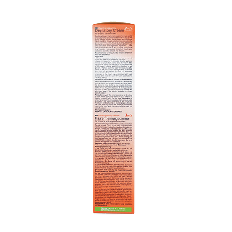 Kem Tẩy Lông Eveline Bio Depil Hương Xoài 125ML - Dưỡng Ẩm, Tẩy Lông Nhanh Chóng Cho Da Mịn Màng, Phù Hợp 3 Vùng Sử Dụng