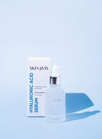Serum Skinavis Hyaluronic Acid B5 & Niacinamide Dưỡng Ẩm, Phục Hồi Da - Công Thức Chuyên Sâu Cho Da Khô và Nhạy Cảm