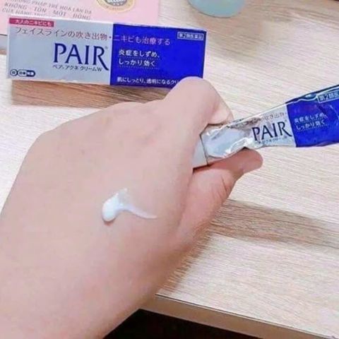 Dược mỹ phẩm sạch mụn Lion Pair Acne Cream W Nhật Bản 24g