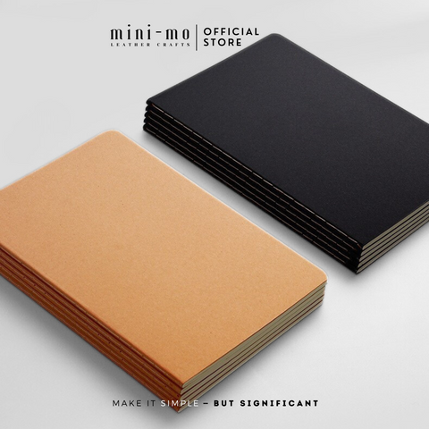 Ruột giấy Refill Sổ Tay Mini-mo A6, 100gsm, 30 Tờ - Kẻ Ngang/Trắng Trơn, Chất Liệu Bền Đẹp, Thích Hợp Ghi Chép và Vẽ Sketch