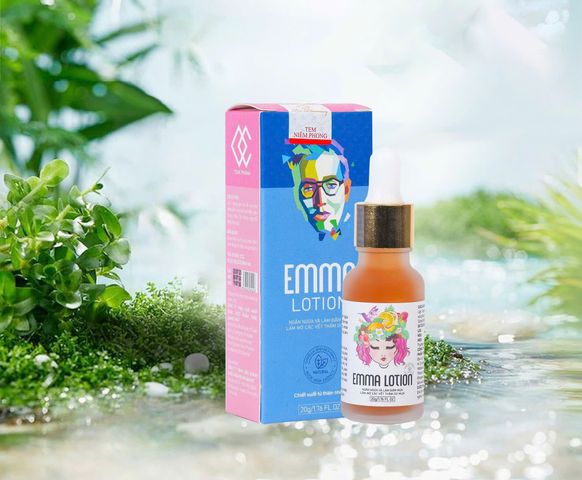 Serum Giảm Mụn EMMA LOTION 20ml - Dưỡng Sáng, Giảm Thâm Cho Da Mụn, Chống Vi Khuẩn, Làm Dịu Da, Thích Hợp Cho Da Nhờn