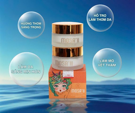 Kem Khử Mùi Hôi Nách Mosa's II 20G - Hương Nước Hoa Tự Nhiên, Giảm Mồ Hôi, Dùng Cho Nam Nữ, Sáng Da, An Toàn