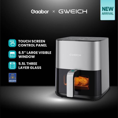 Nồi Chiên Không Dầu Gweich GMA-45M01 4.5L - Chiên Hấp Đa Năng 2 Trong 1, Công Nghệ Nấu Lành Mạnh, Tiết Kiệm Thời Gian