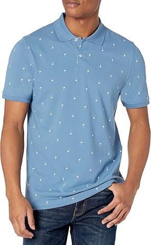 Áo thun Polo Nam Amazon Essentials Chất liệu Cotton Pique Size M/L - Thời trang nam tính, dễ phối đồ, phong cách lịch lãm và thoải mái.