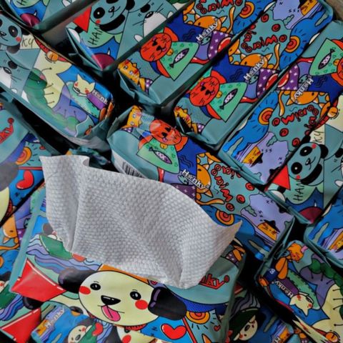 Khăn Mặt Khô Đa Năng Dùng 1 Lần Hanky - Cuộn Rút, 100% Cotton Mềm Mịn, Tiện Lợi Cho Vệ Sinh và Tẩy Trang Hàng Ngày