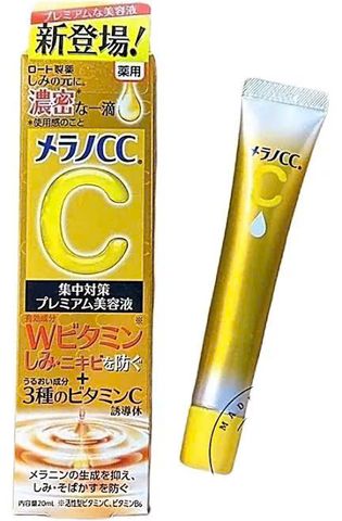 Serum Melano CC Premium Vitamin C Nhật Bản - Giúp Sáng Da, Mờ Thâm, Ngăn Ngừa Mụn, 30ml