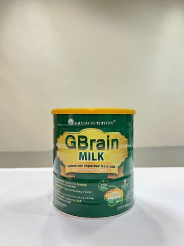 Combo 3 Hộp Sữa tảo trí não GBrain Milk giúp trẻ phát triển toàn diện
