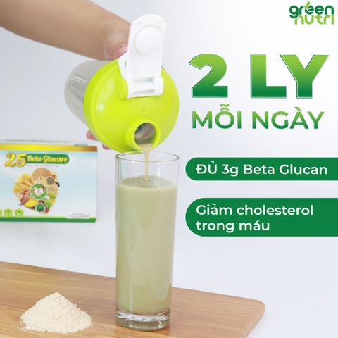Combo 2 Hộp Sữa Hạt Ngũ Cốc 25 Beta Glucare 625gr - Hỗ Trợ Ổn Định Đường Huyết - Sản Phẩm Nhập Khẩu Từ Malaysia