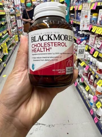 Viên Uống Giảm Cholesterol Blackmores Cholesterol Health 60 Viên