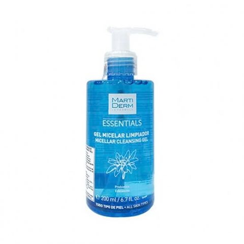 Gel Rửa Mặt Martiderm Essentials 200ml - Sữa Rửa Mặt Dịu Nhẹ Cho Da Nhạy Cảm, Làm Sạch Sâu Và Cung Cấp Độ Ẩm Tươi Mát