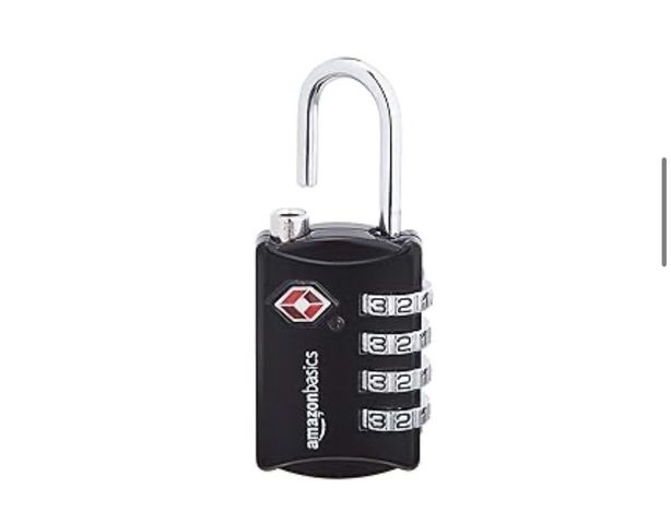 Khóa Cửa Mã Số Amazon Basics TSA Accepted ( Mỹ) - 1 chiếc