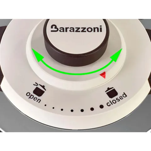 Nồi Áp Suất BARAZZONI FACILE DUAL SYSTEM 6L - Thiết Kế Hiện Đại, Tiện Nghi Tối Ưu, Chất Lượng Cao, Nấu Nhanh Tiết Kiệm Thời Gian