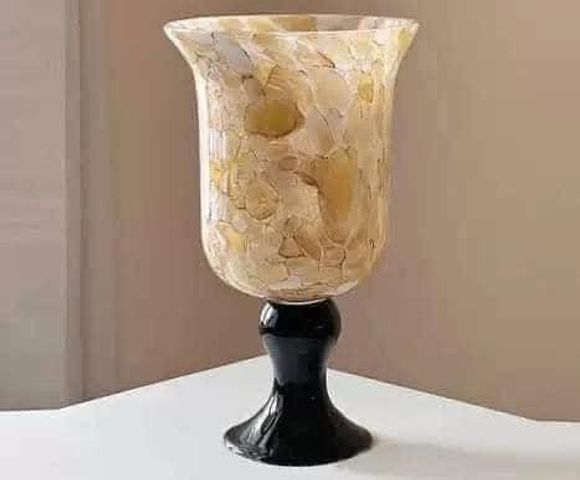Bình Hoa Vân Đá Cao Cấp Gốm Sứ - Trang Trí Phòng Khách, Văn Phòng, Quà Tặng Độc Đáo, Chiều Cao 33cm