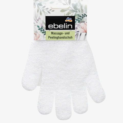Đôi găng tay tắm tạo bọt, tẩy da chết Ebelin Đức