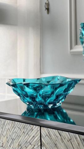Tô Pha Lê Bohemia Samba 30.5cm - Tô Thủy Tinh Sang Trọng Chống Trầy, Thiết Kế Tinh Tế Dùng Để Trái Cây hoặc Hoa