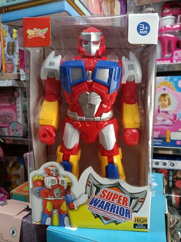 Đồ Chơi Robot Chạy Bằng Pin Có Đèn LED & Âm Thanh - Đồ Chơi Sáng Tạo Cho Trẻ Em Vui Chơi & Học Hỏi