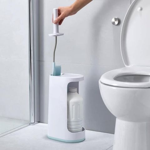 Bộ Dụng Cụ Cọ Bồn Cầu Joseph Joseph Flex Smart Plus 70536 - Thiết Kế Thông Minh, Chống Nhỏ Giọt, Dễ Dàng Vệ Sinh