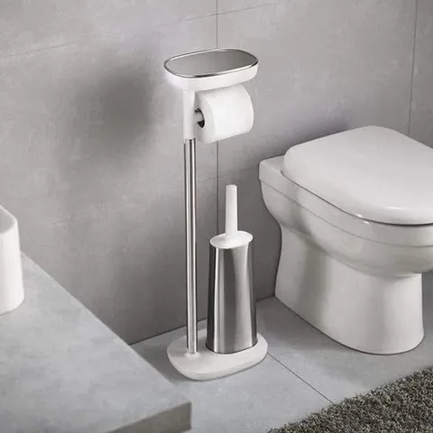 Giá Đựng Giấy Vệ Sinh Joseph Joseph 70519 - Bộ Dụng Cụ Toilet 4 Trong 1 Thông Minh và Tiện Lợi, Chất Liệu Cao Cấp