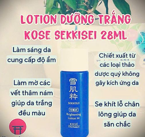 Bộ Dưỡng Da Mini Kose Sekkisei - Sản Phẩm Cao Cấp Nhật Bản Giúp Làm Sáng Da và Ngăn Ngừa Nám 290k