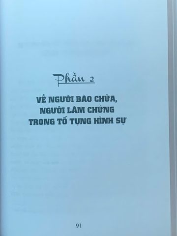 Suy Đoán Vô Tội & Lợi Thế Bên Bào Chữa - Sách Luật PGS.TS Nguyễn Thái Phúc | Xuất Bản Công An Nhân Dân, 368 Trang