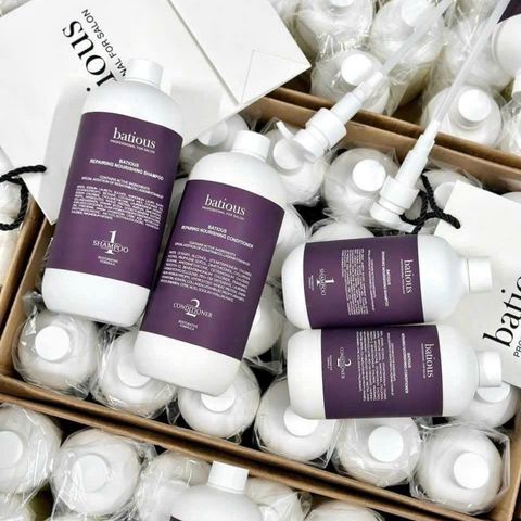 Cặp gội xả salon cao cấp Batious UK 960ml