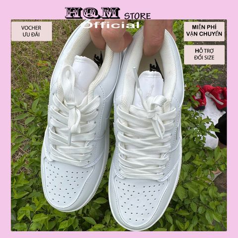 Giày Sneaker Nike Full Trắng Nam Nữ BẢN SIÊU CẤP - Thể Thao Đế Cao 4cm, Phong Cách Trẻ Trung và Năng Động