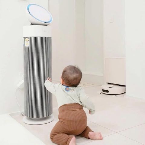 Máy Lọc Không Khí LG PuriCare Aero Booster Pet AS55GGSY0 - Công Nghệ AI+ Hiện Đại, Khử Khuẩn UVnano, Điều Khiển Wi-Fi - Diện Tích 52,8m²